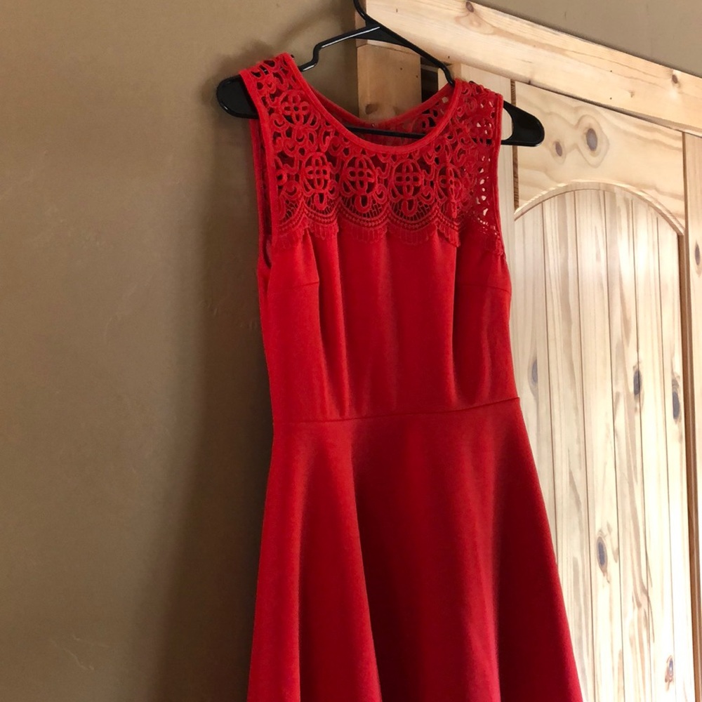 Lulus Red Skater Dress